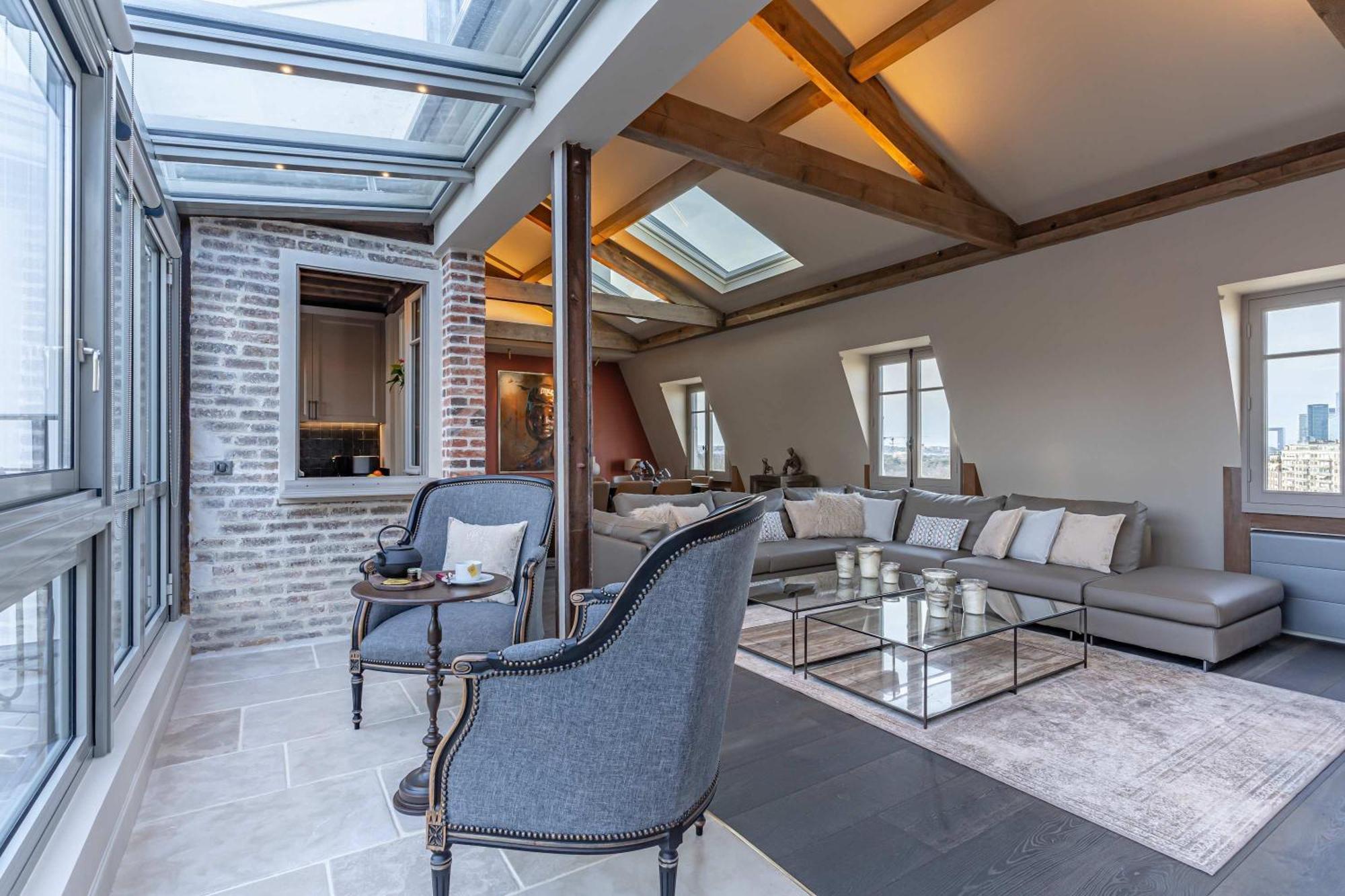 Lovely Penthouse With Terrasse Apartment Paris